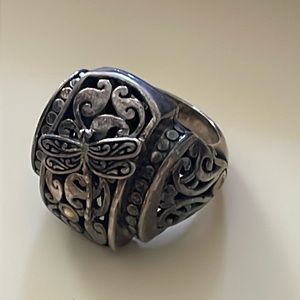 Phillip Gavriel vintage ring stamped 925 18k